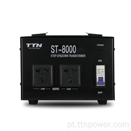 2000W 220V a 110V Configuração e transformador DWON